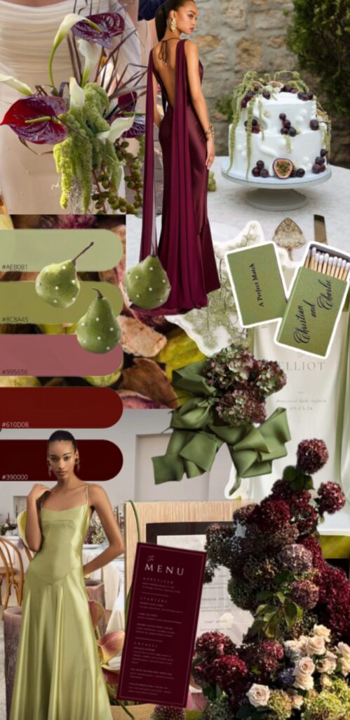 ✨ Pistachio Wedding Dreams ✨ Looking for a fresh, romantic twist on classic wedding palettes? Say I do to pistachio 💚 This soft, sophisticated green pairs beautifully with ivory, blush, or gold for an effortlessly elegant vibe. Think sage-toned bridesmaid dresses, pistachio-accented florals, and creamy pistachio macaron favors. Dreamy, delicate, and oh-so-chic. 🌿